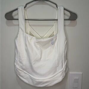 White Free People Movement Top - S